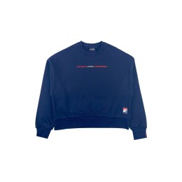 訂購長袖寶藍色女裝衛衣  短款圓領衛衣  休閒衛衣  繡花LOGO  馬術競賽 冠軍賽  Z624 訂購長袖寶藍色女裝衛衣  短款圓領衛衣  休閒衛衣  繡花LOGO  馬術競賽 冠軍賽  Z624